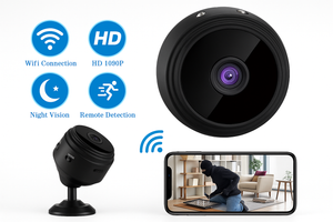 ¡Protege tu hogar en segundos con esta mini cámara WiFi espía A9!
