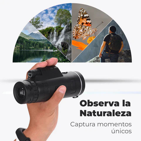 “Convierte cada noche en una aventura estelar” Telescopio Portátil