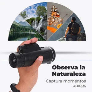 “Convierte cada noche en una aventura estelar” Telescopio Portátil