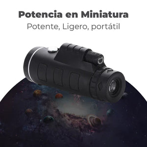 “Convierte cada noche en una aventura estelar” Telescopio Portátil
